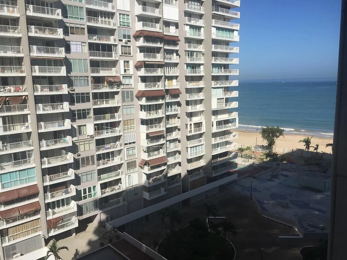 Coral Beach Beach Front One Bedroom Studio Apartment San Juan